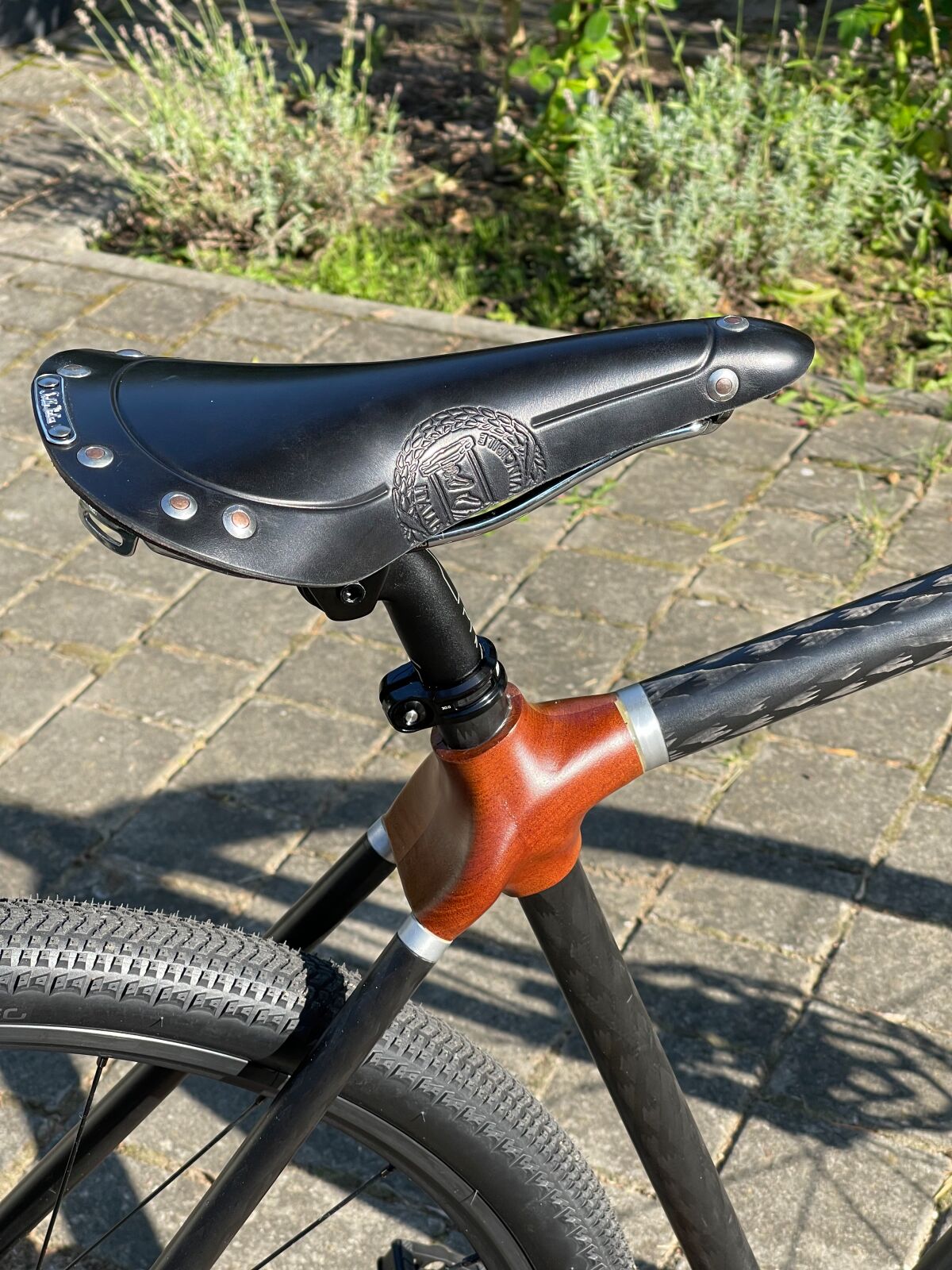 Detal roweru Sylvanoo E-Gravel