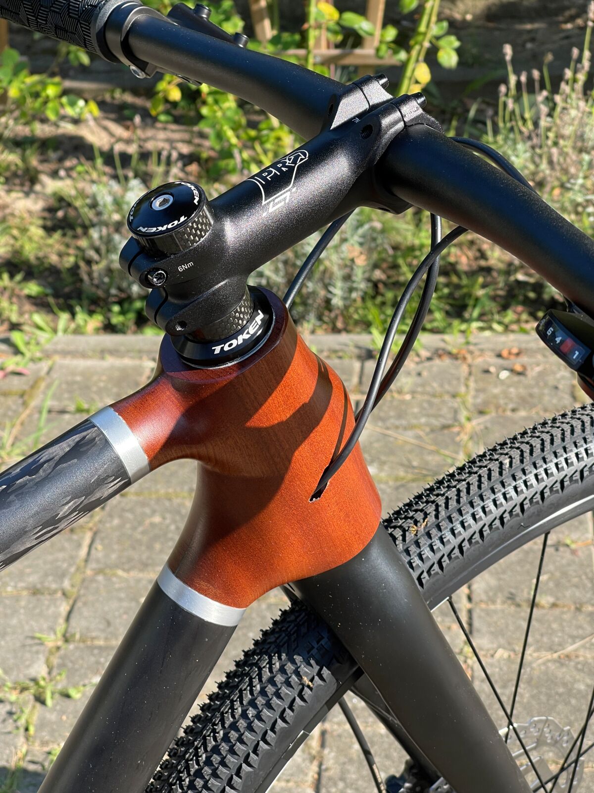 Detal roweru Sylvanoo E-Gravel