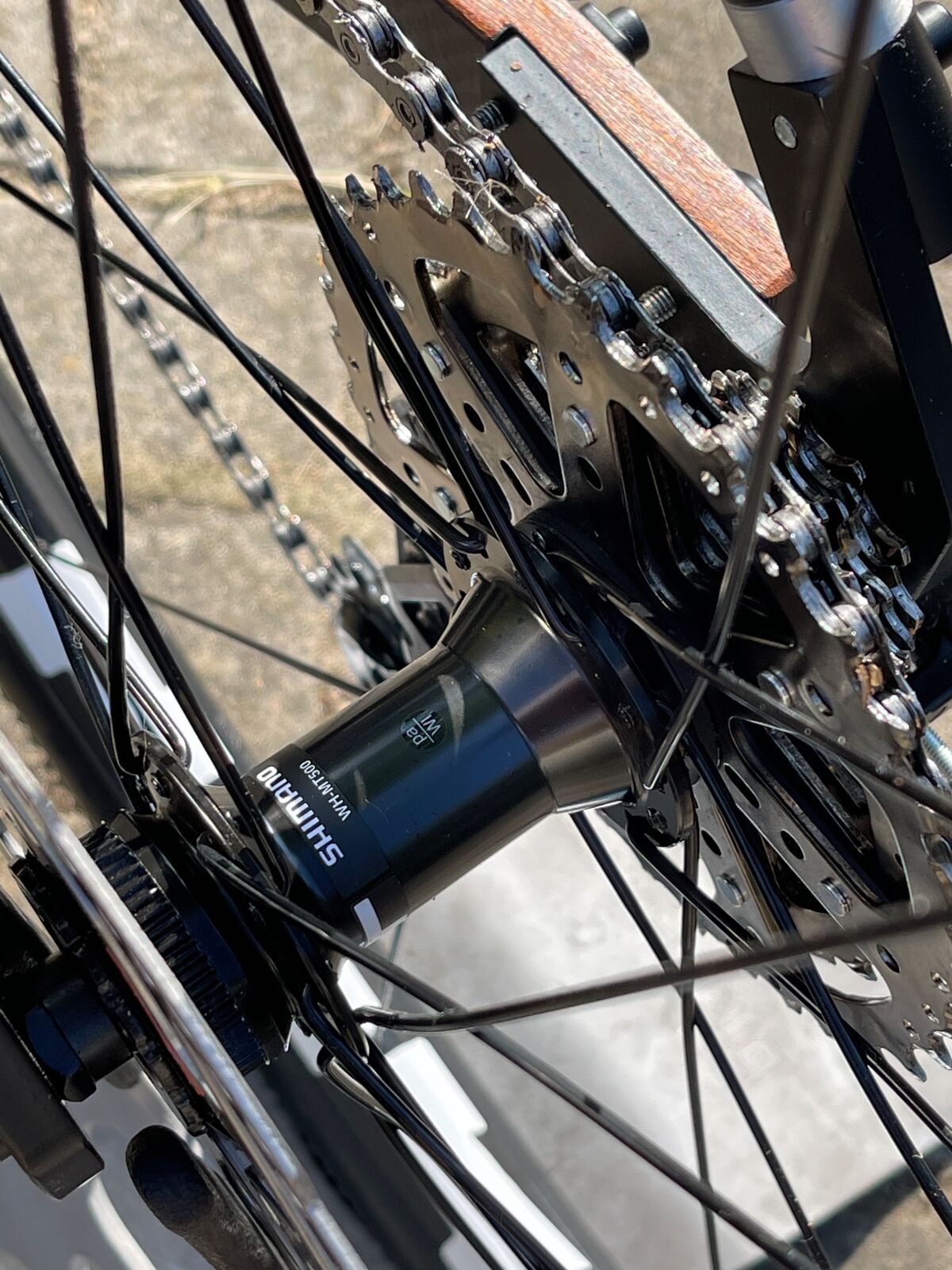 Detal roweru Sylvanoo E-Gravel