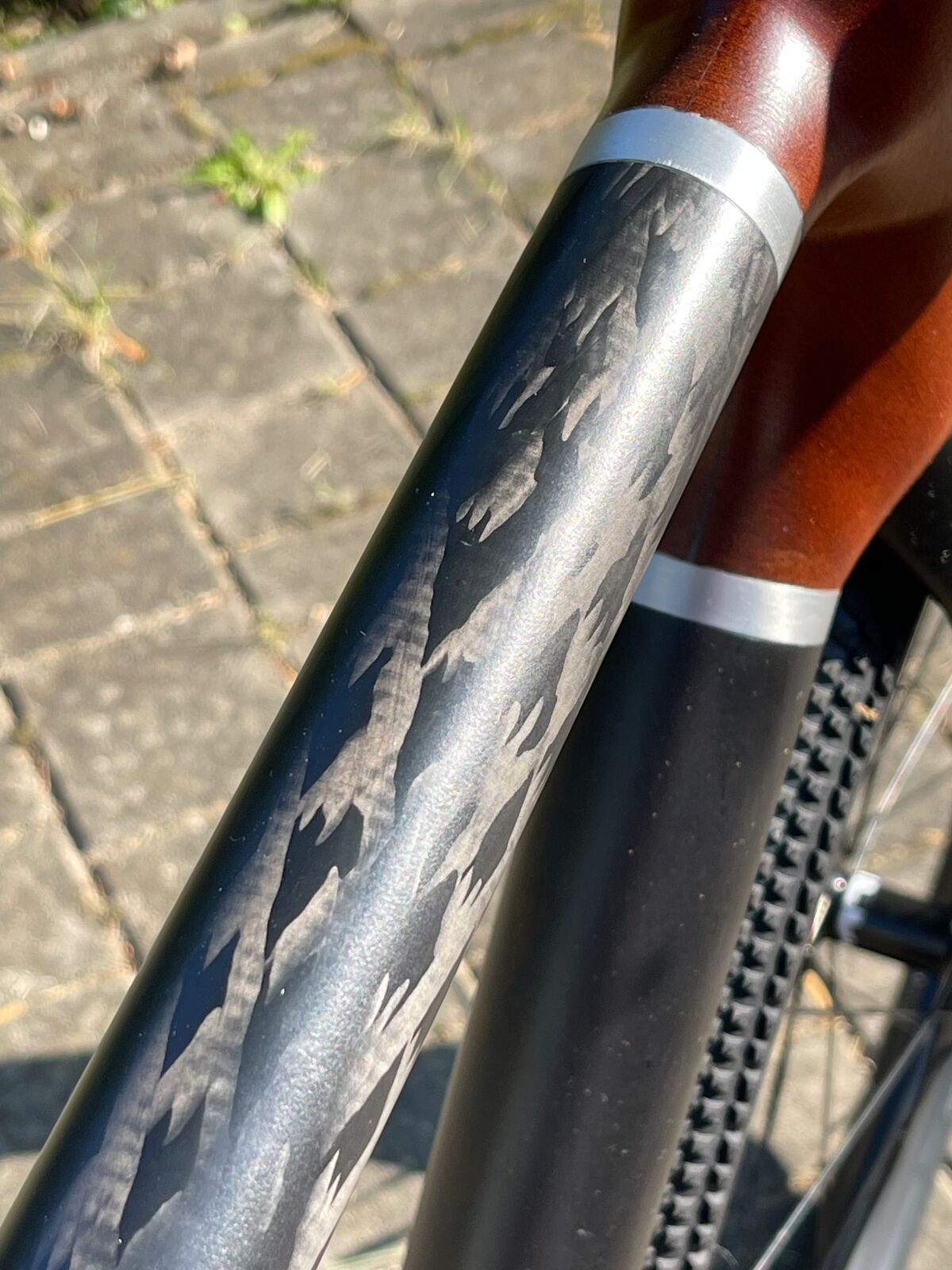 Detal roweru Sylvanoo E-Gravel