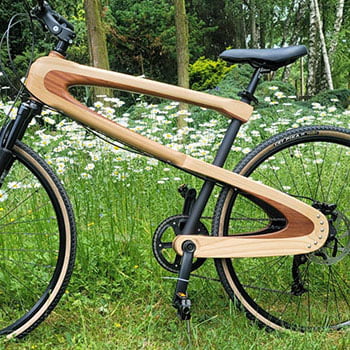 sylvanoo wave wooden bike 1a