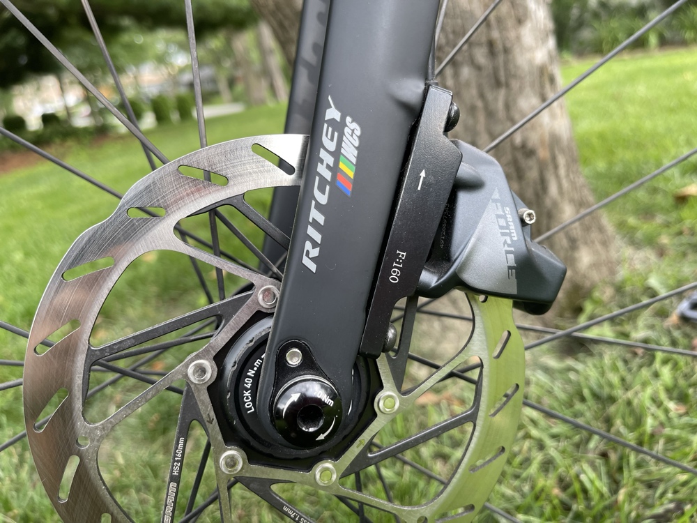 Detal roweru Sylvanoo Futura